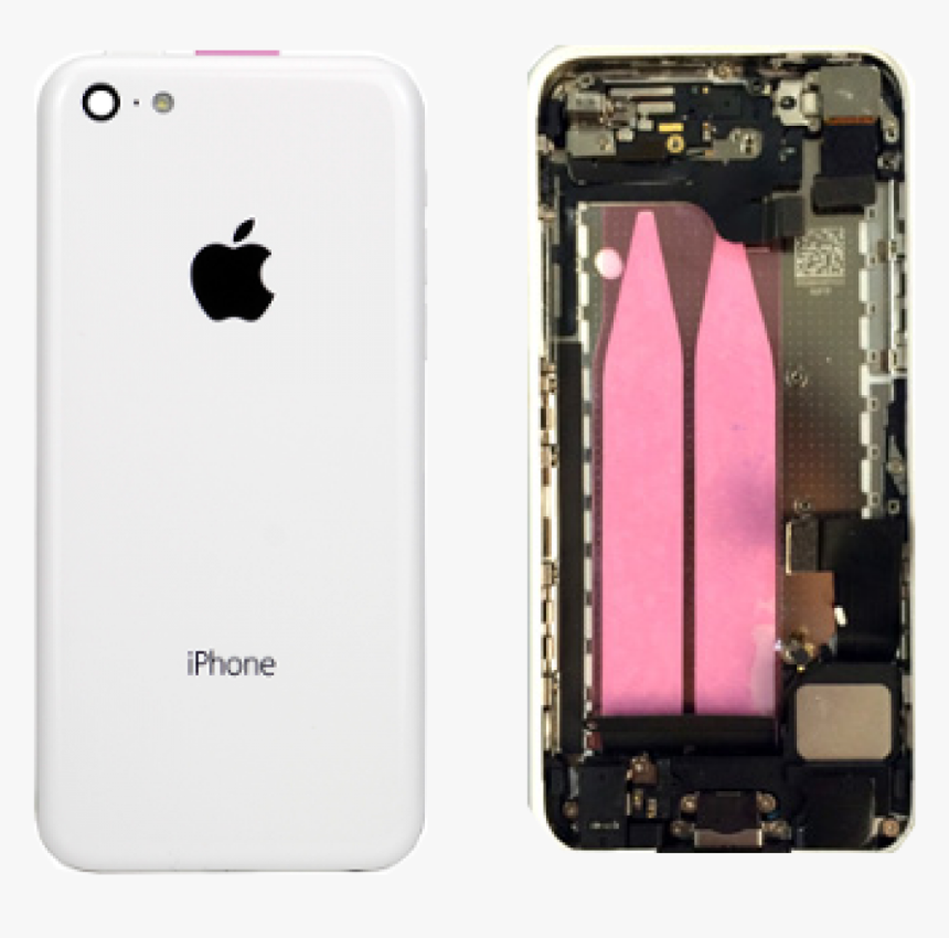 Back Cover Assembly W - Iphone 5c White Back, HD Png Download, Free Download