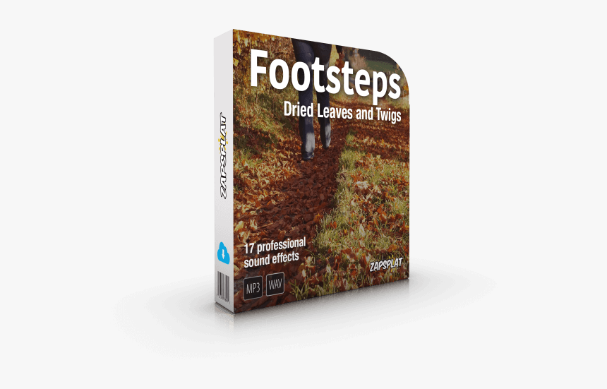 Pack Footsteps Dried Leaves And Twigs - Igneous Rock, HD Png Download, Free Download