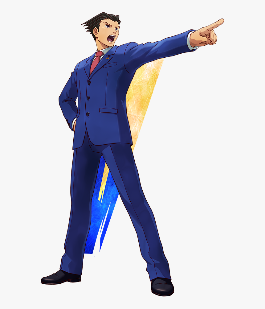 Universe Of Smash Bros Lawl - Phoenix Wright Project X Zone 2, HD Png Download, Free Download