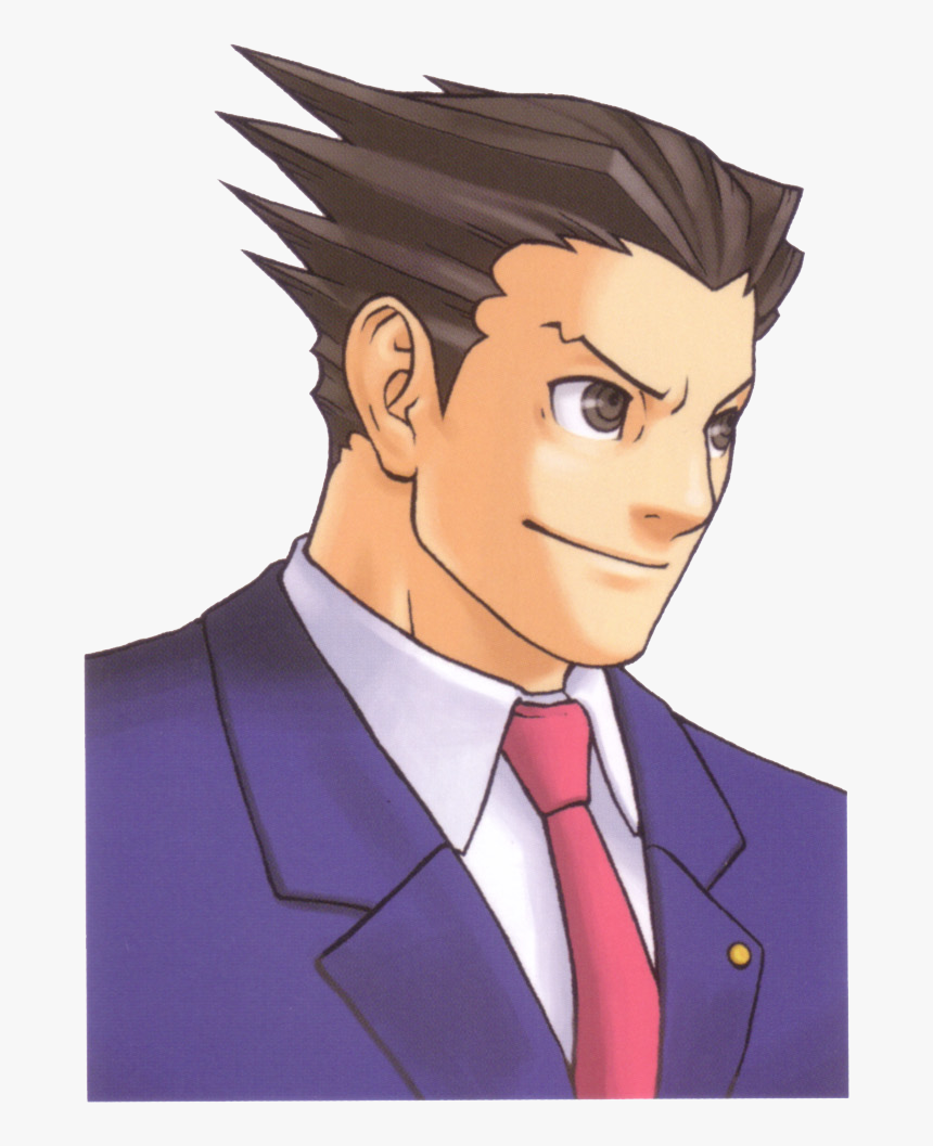 Transparent Phoenix Wright Png - Phoenix Wright Happy, Png Download, Free Download