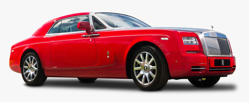 Rolls Royce Transparent Png - Rolls Royce Phantom Red, Png Download, Free Download