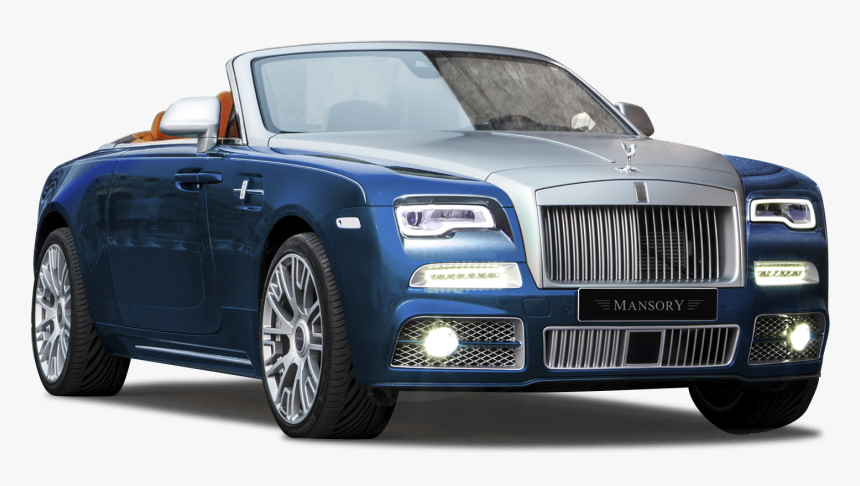 Transparent Dawn Png - Rolls Royce Dawn 2017 Blue, Png Download, Free Download