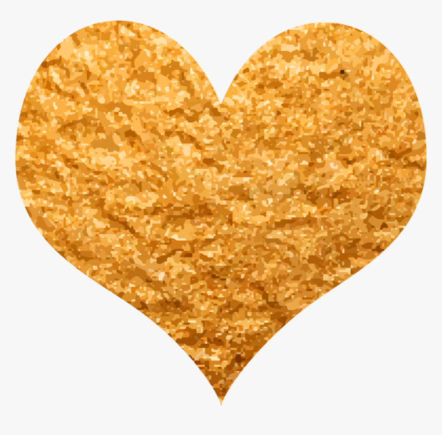 #heart #gold #goldheart #love #freetoedit - Heart Love Gold Png, Transparent Png, Free Download
