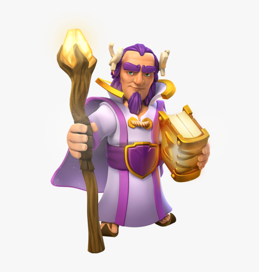 Clash Of Clans Grand Warden - Coc Grand Warden Png, Transparent Png ...