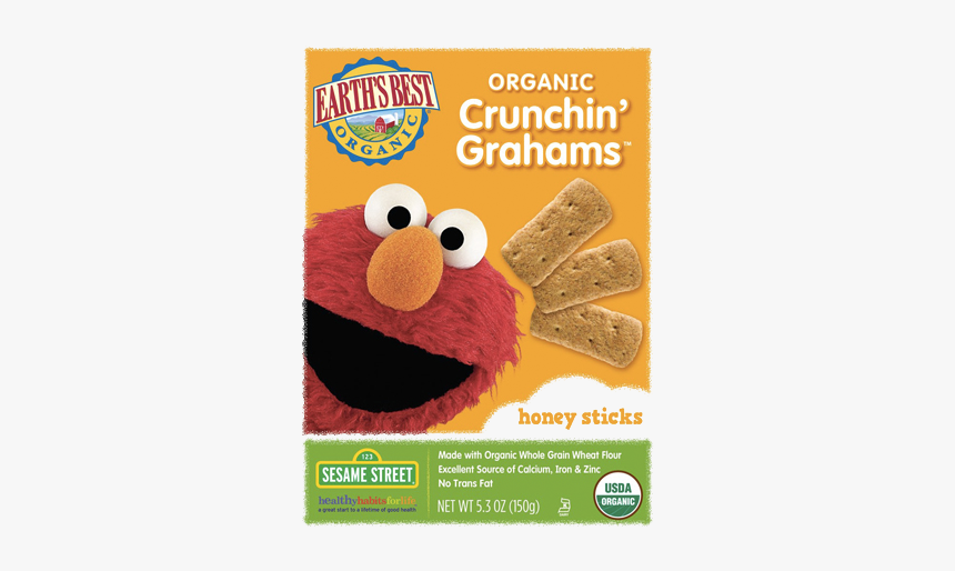 Earth Best Organic Sesame Street Honey, HD Png Download, Free Download