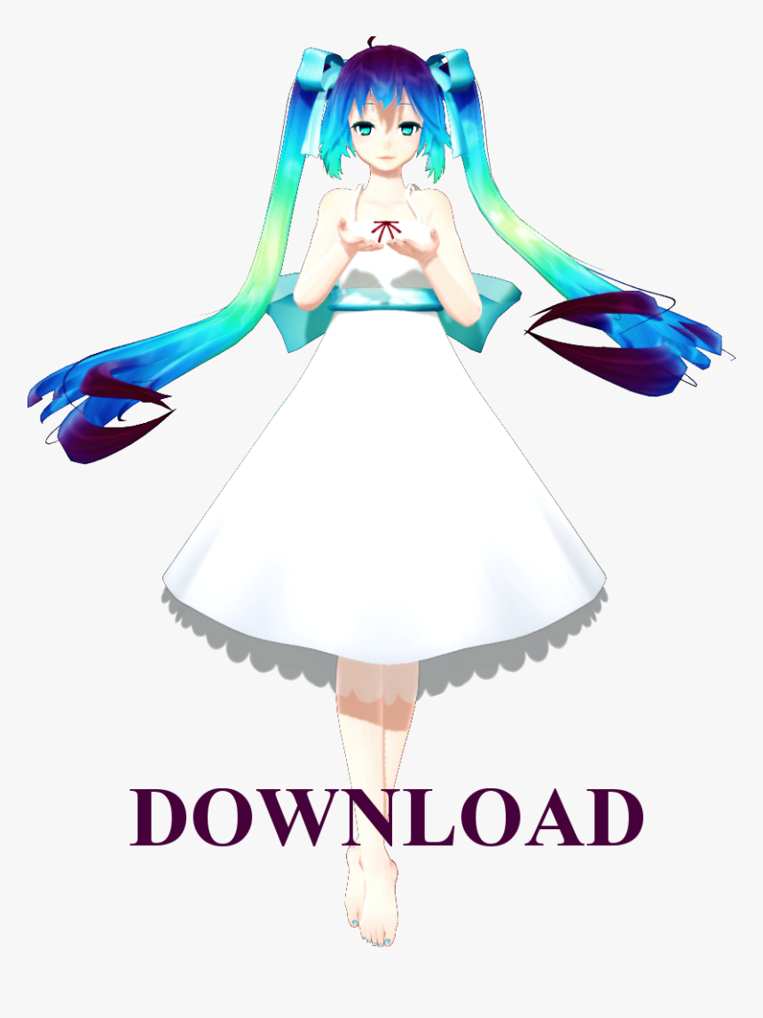 Tda Little Parade Miku [download] By Theladyathena - Girl, HD Png Download, Free Download