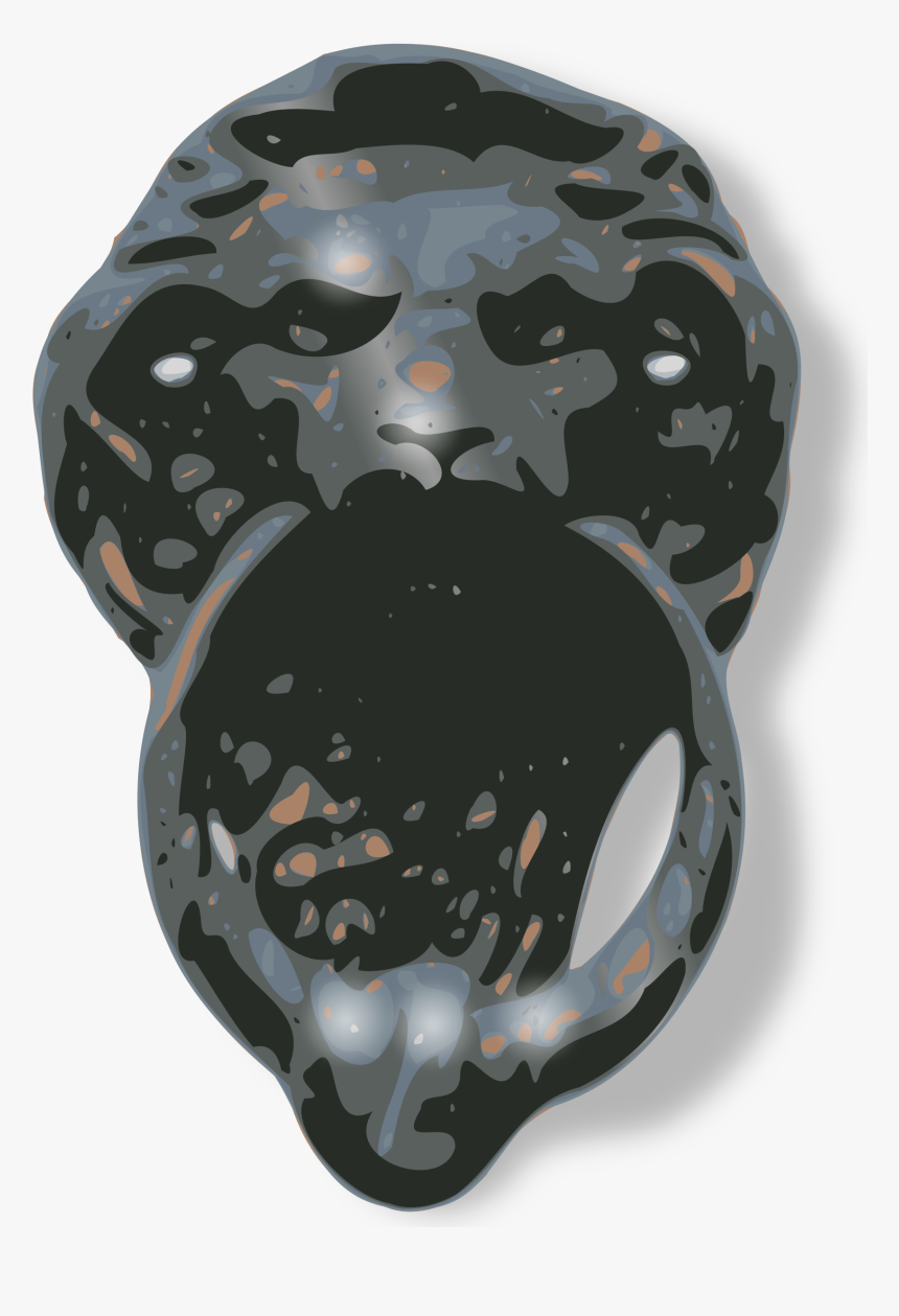 Lion-face Door Knocker Clip Arts - Door Knocker, HD Png Download, Free Download