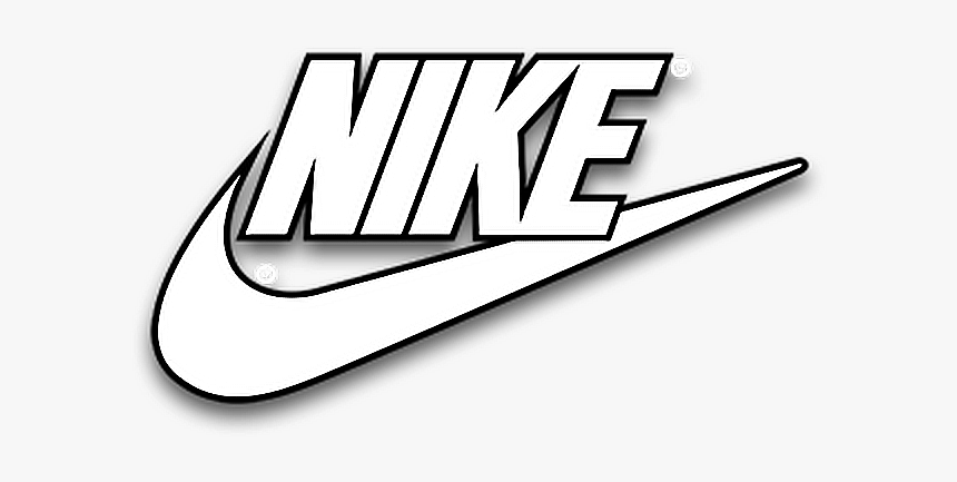 nike black and white logo