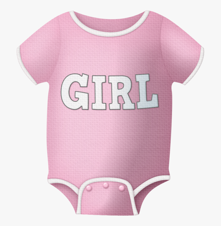 Transparent Baby Clothes Clipart - Baby Girl Onesie Clipart, HD Png Download, Free Download
