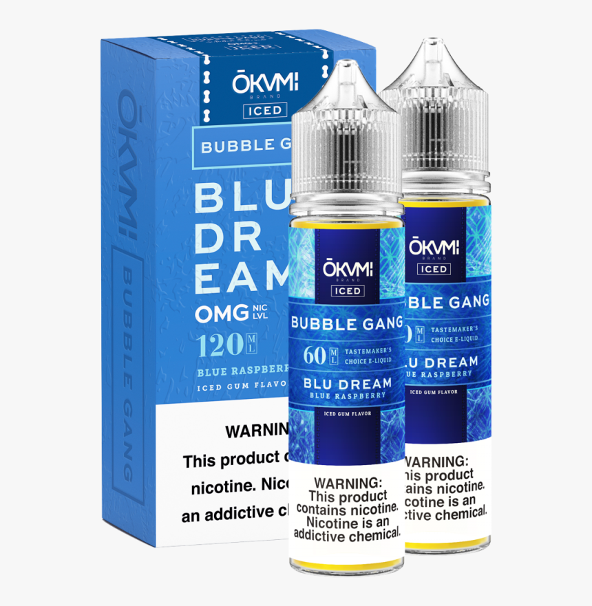 Blu Dream Iced 2x60ml - Cosmetics, HD Png Download, Free Download