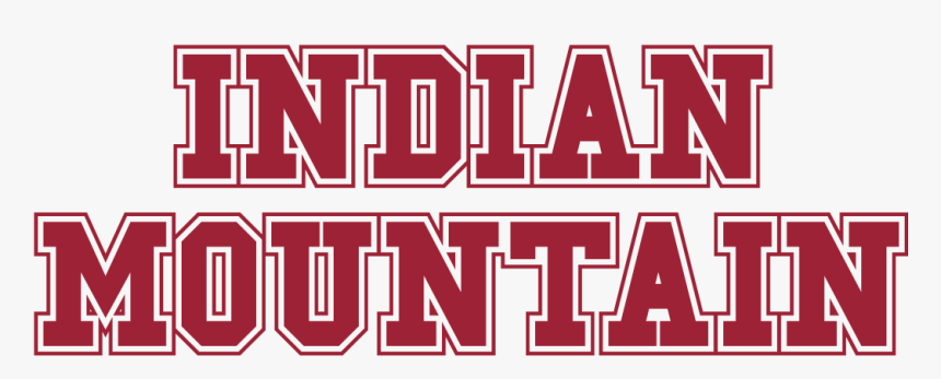 Indian Mountain School Additional Wordmark For Merchandise - Carmine, HD Png Download, Free Download