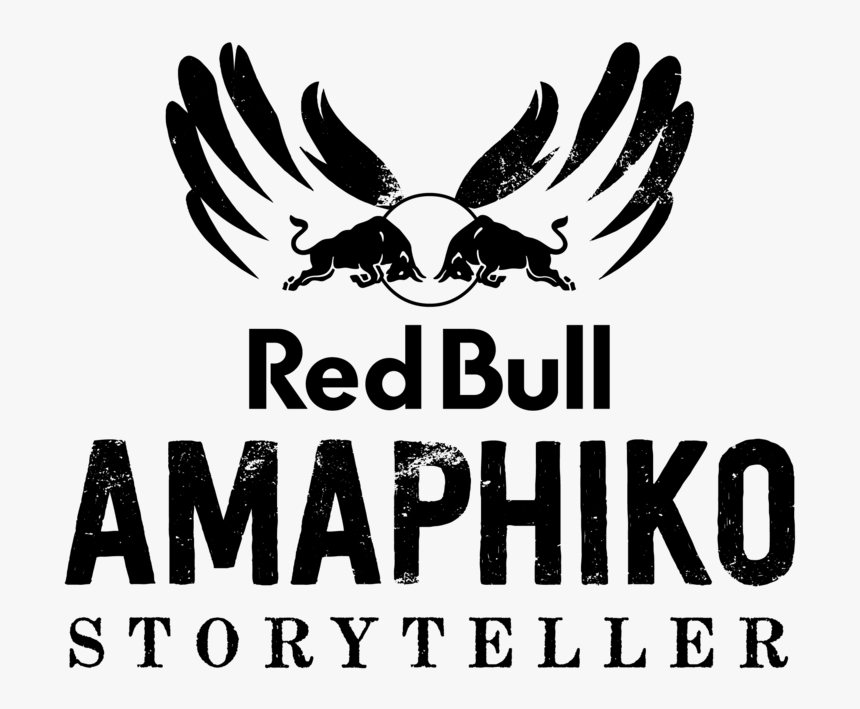 Redbull Amaphiko Storyteller Bw - Red Bull, HD Png Download, Free Download