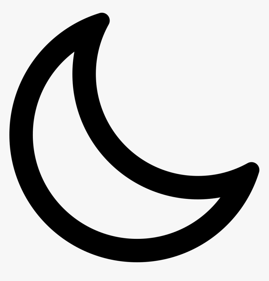 Phase Png Icon - Lune Contour, Transparent Png, Free Download