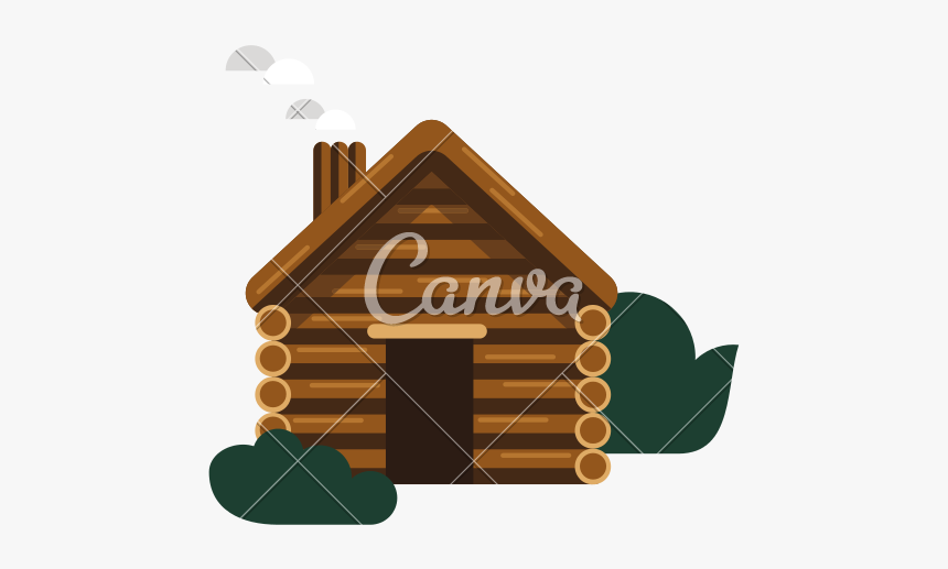 Cabin Vector - Illustration, HD Png Download, Free Download