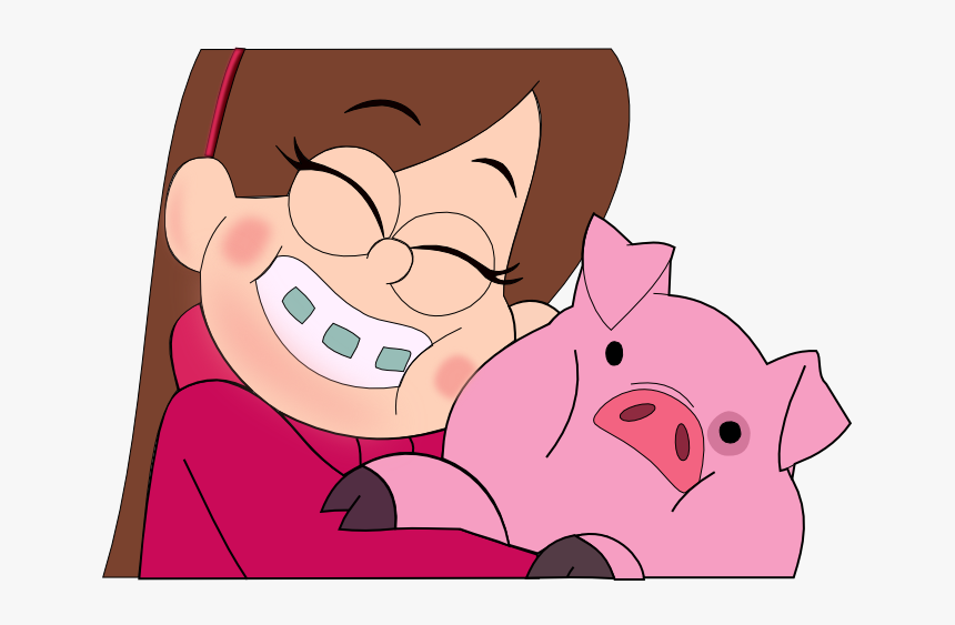 Gravity Falls Mabel And Waddles Hd Png Download Kindpng