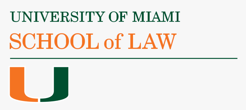 University Of Miami Law Logo - Miami Law School Logo, HD Png Download, Free Download