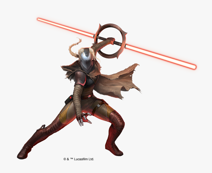 There Is Something About The Double-bladed Lightsaber - Star Wars Ghost Of Dathomir, HD Png Download, Free Download