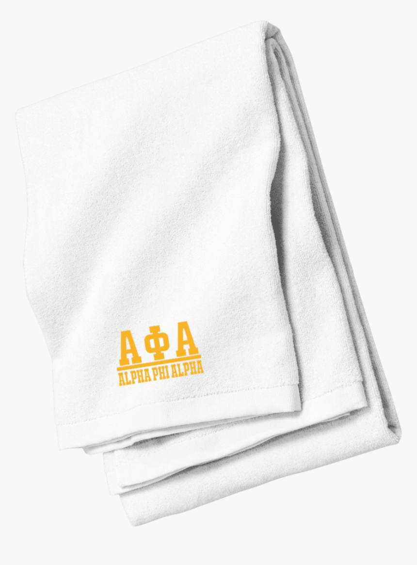 Alpha Phi Alpha Beach Towel - Towel, HD Png Download, Free Download