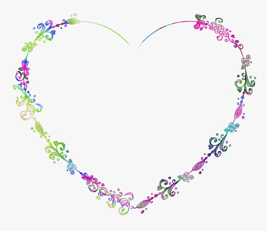 Love Rainbow, Picsart, Frames, Frame, Picture Frames - Decorative Frame Png Wedding, Transparent Png, Free Download