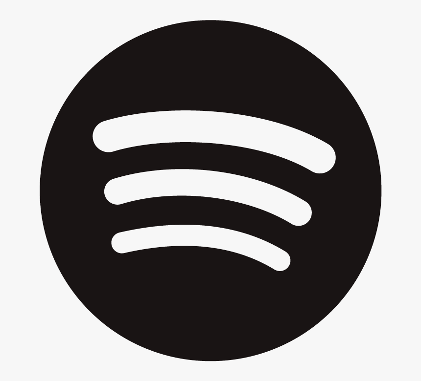 Spotify Icon Png Rgb Black - Spotify Logo Black And White, Transparent ...