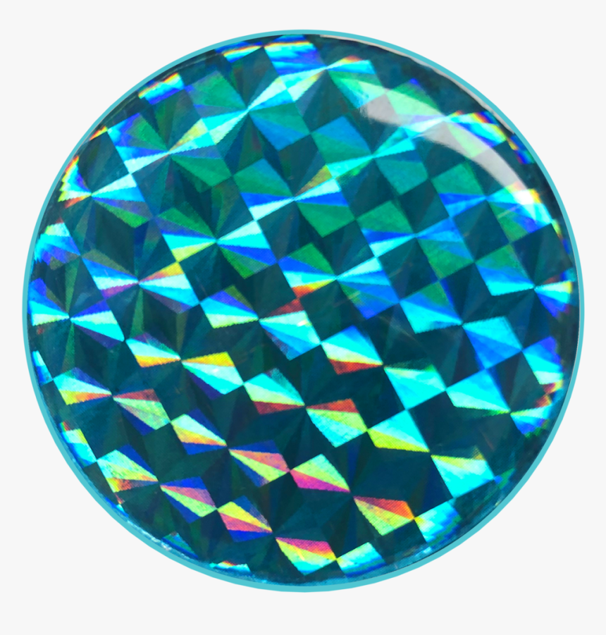 Teal Hologram - Circle, HD Png Download, Free Download