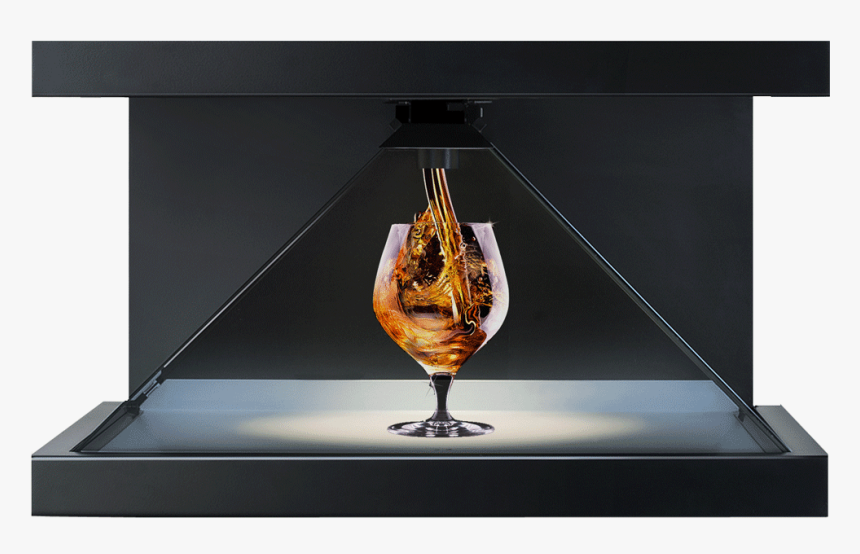 Transparent Screen Hologram - 3d Holographic Display, HD Png Download, Free Download