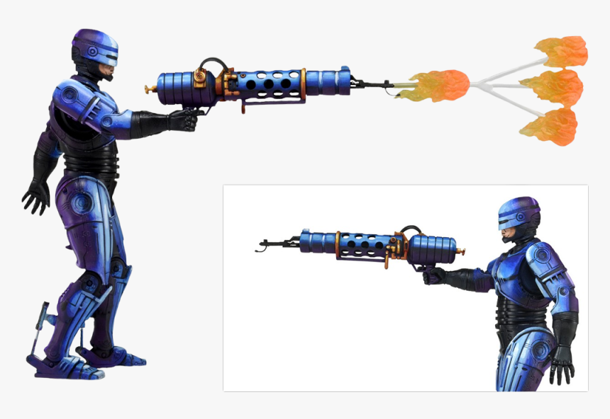 Robocop Vs Terminator Neca Flame Thrower, HD Png Download, Free Download