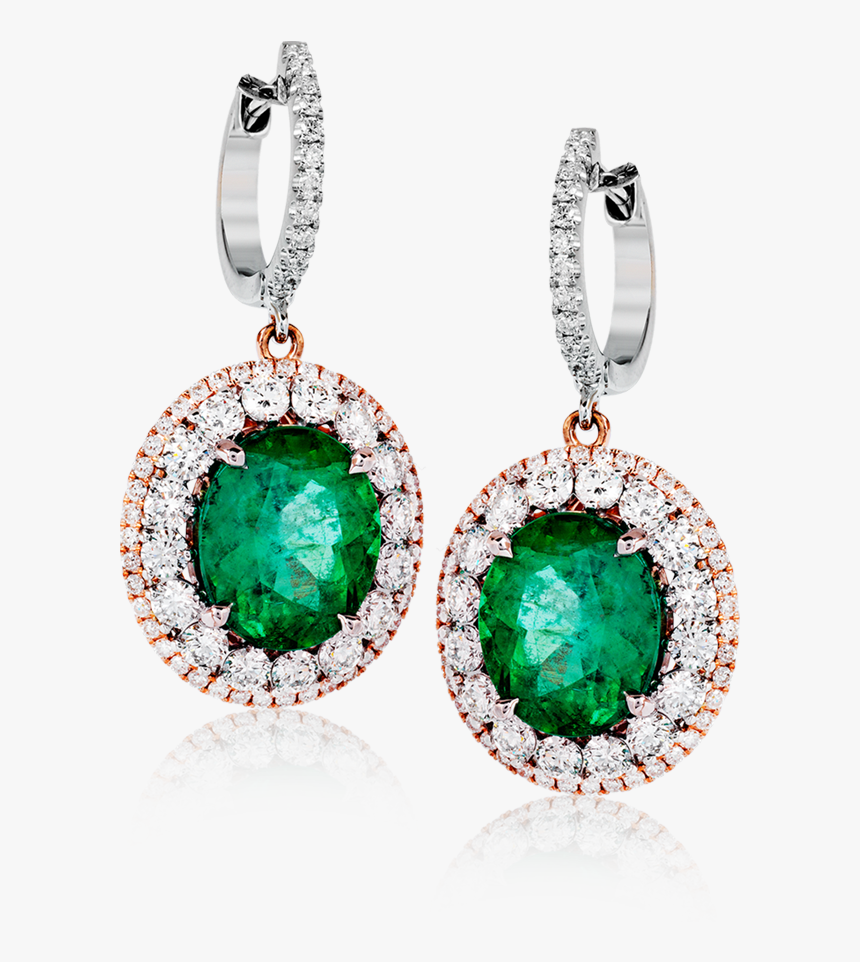 Emerald Earrings Png, Transparent Png, Free Download