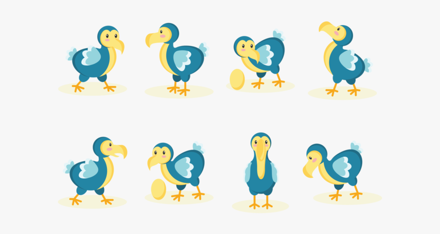 Dodo Cartoon Vector - Cartoon, HD Png Download, Free Download