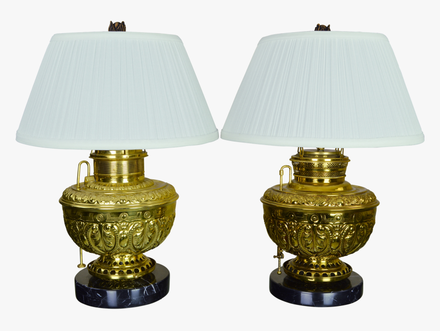 Transparent Old Lamp Png - Antique Brass Kerosene Lamp, Png Download