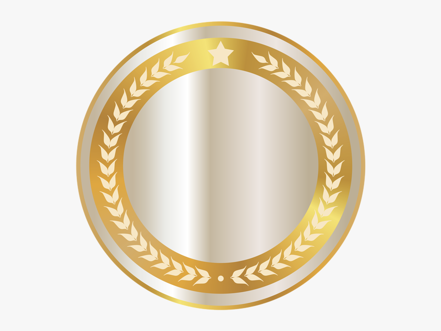 Circle Gold Badge Png, Transparent Png, Free Download