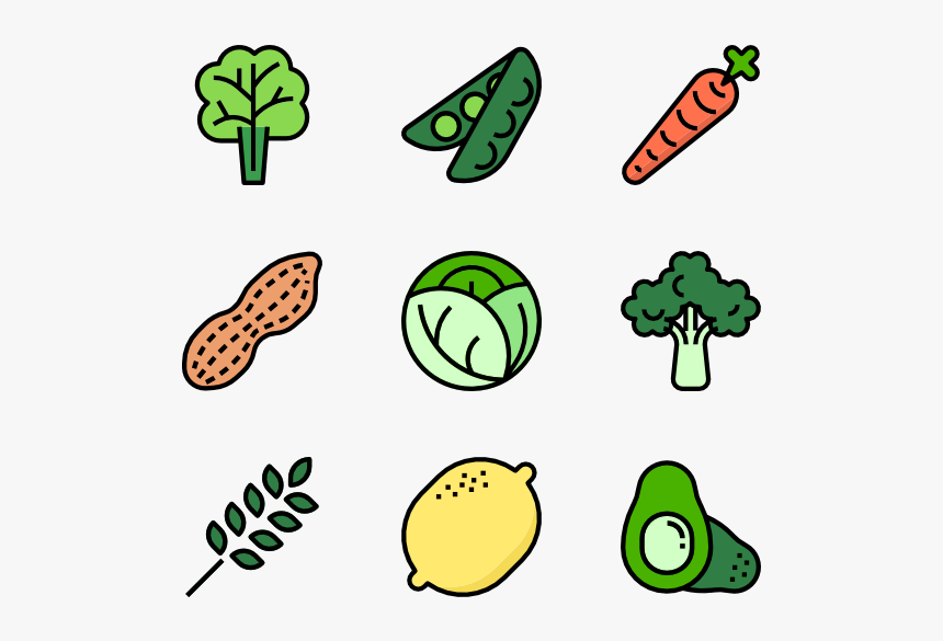 Garden Svg Vegetables - Vegetable Icon Png, Transparent Png, Free Download