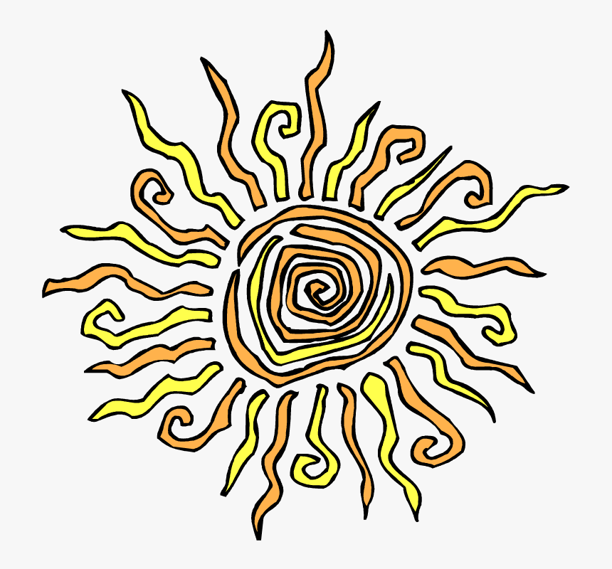 Spiral Sun Png - Sun Clipart, Transparent Png, Free Download