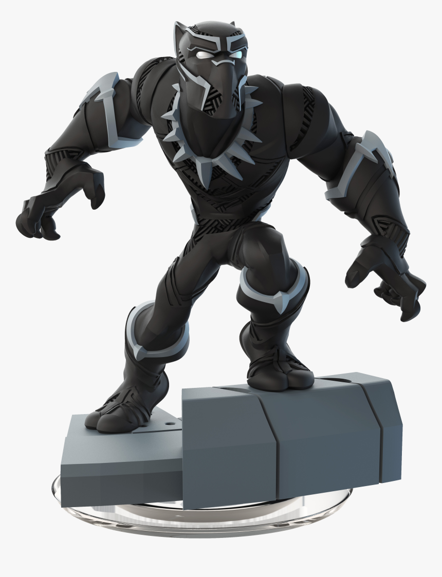 Black Panther Di Figurine - Marvel Black Panther Disney Infinity, HD Png Download, Free Download