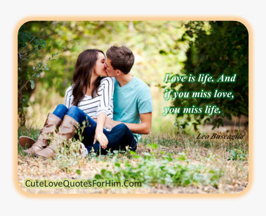 Love Is Life - Lover Romantic Miss You, HD Png Download, Free Download