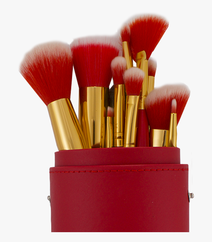 Red's cosmetic. Косметика. Кисти. Кисточки для макияжа без фона. Кисть Cosmetic Brush.