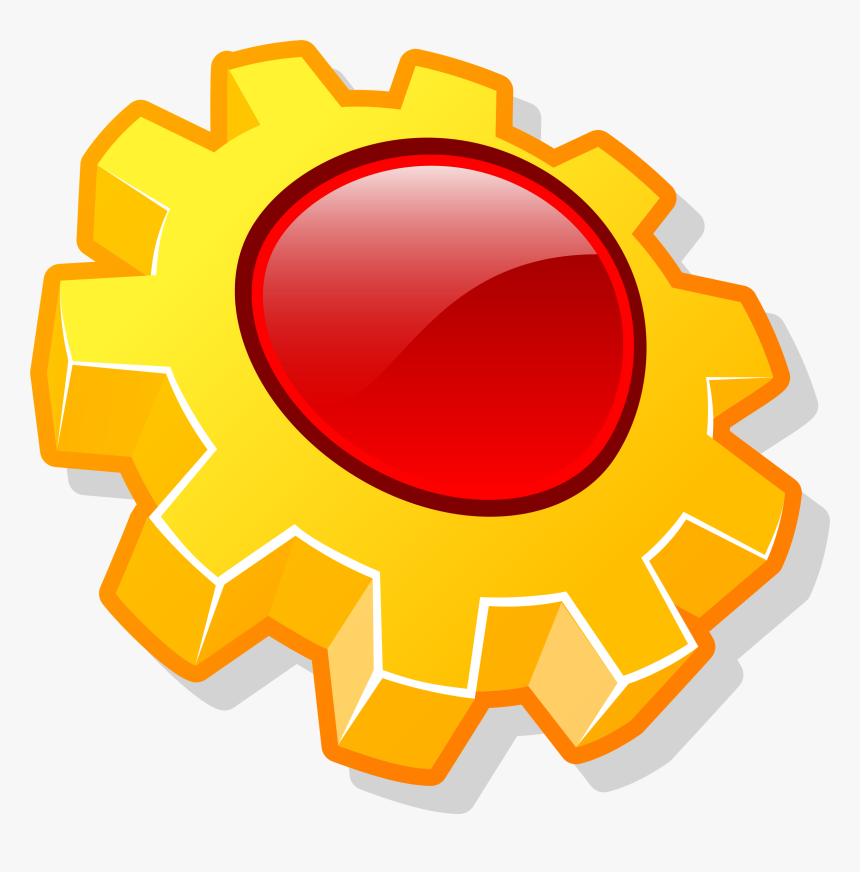 Free Vector Kexi Clip Art - Gears Clipart, HD Png Download, Free Download