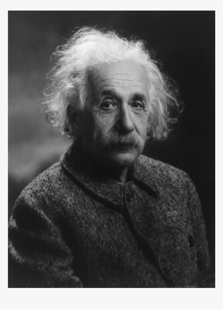 Albert Einstein Thought Scientist Astronomer No Problem - Albert Einstein, HD Png Download, Free Download