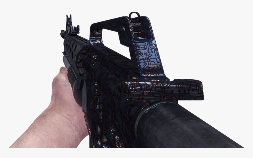 Call Of Duty Wiki - M16 First Person Png, Transparent Png, Free Download