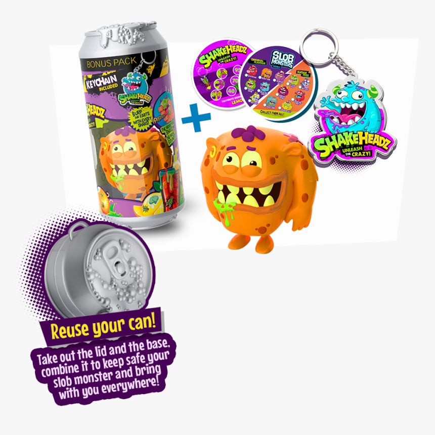 Shake Headz Slob Monsters, HD Png Download, Free Download