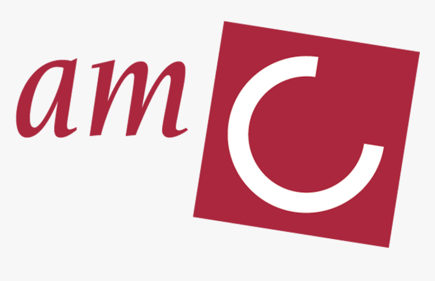 Amc Red Colors Png Logo - Amsterdam Medical Center, Transparent Png, Free Download