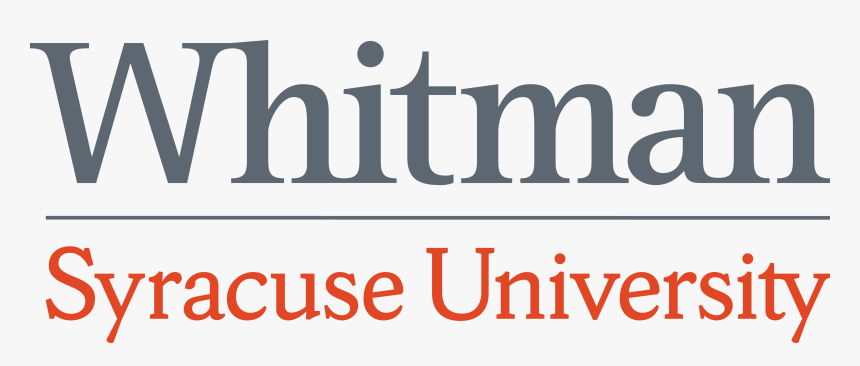 Logo For Syracuse University - Whitman School Of Management, HD Png Download, Free Download