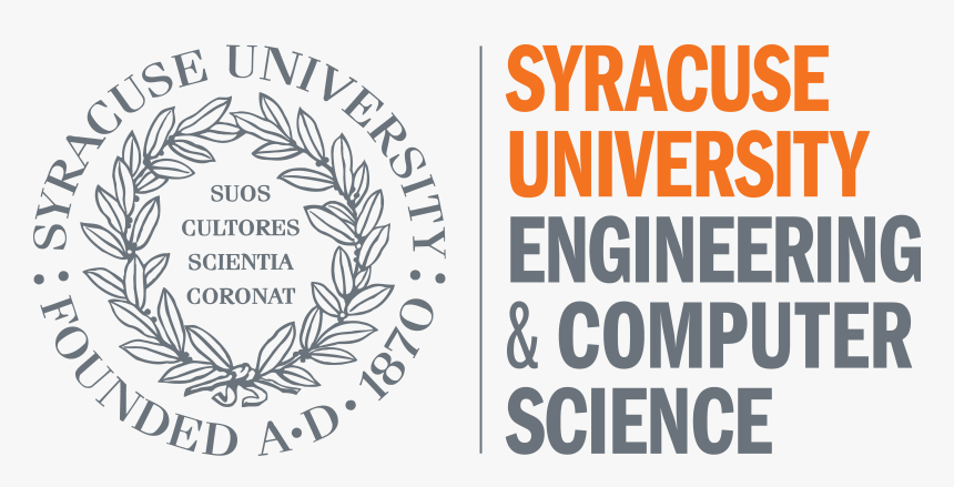 Syracuse University Logo Png - Syracuse University College Of Engineering And Computer, Transparent Png, Free Download