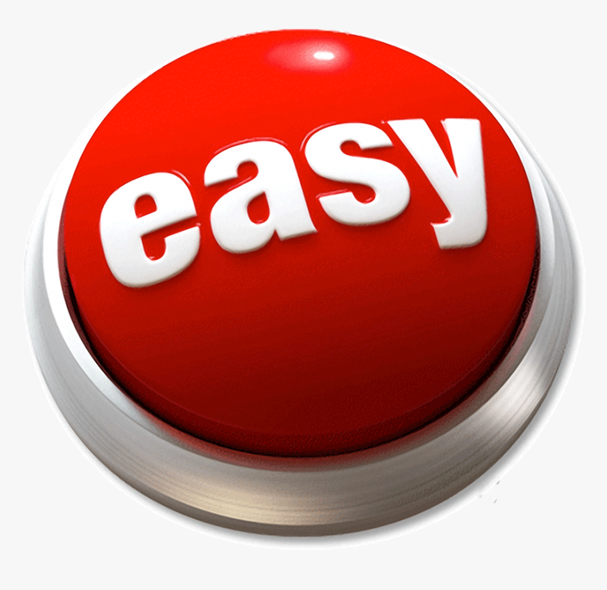 Easy Button transparent background PNG cliparts free download
