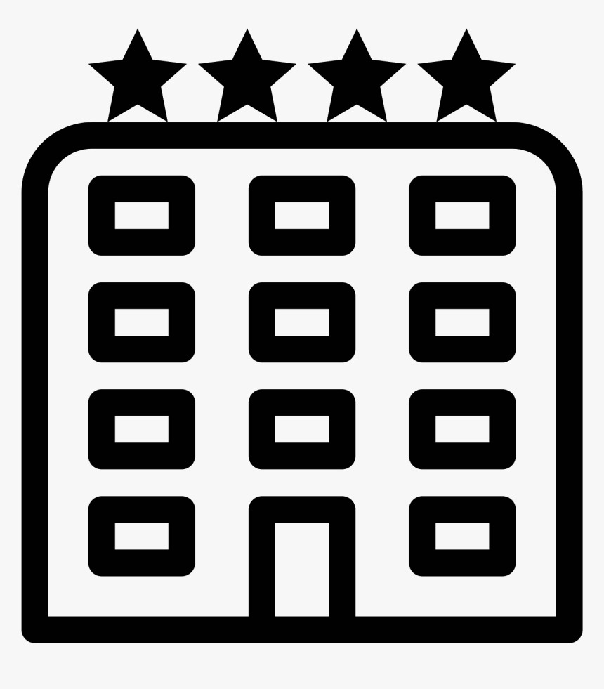 Transparent Vector Shapes Png - Hotel Icon Png White, Png Download, Free Download