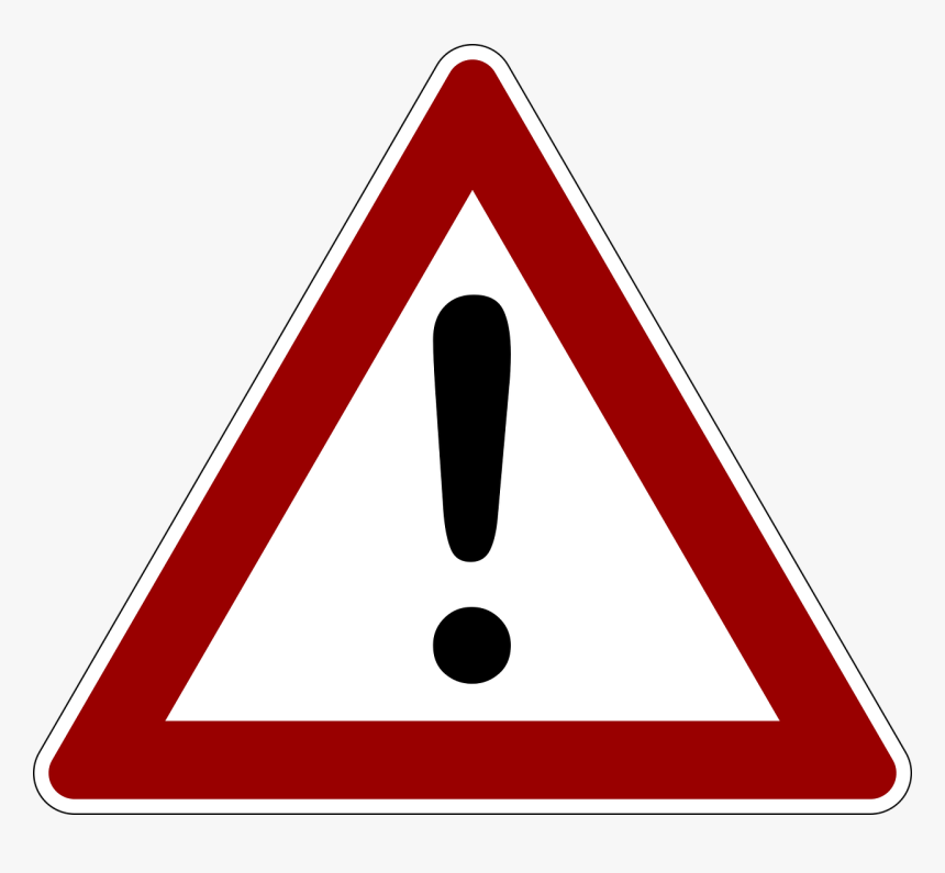 Warning Street Sign, HD Png Download, Free Download