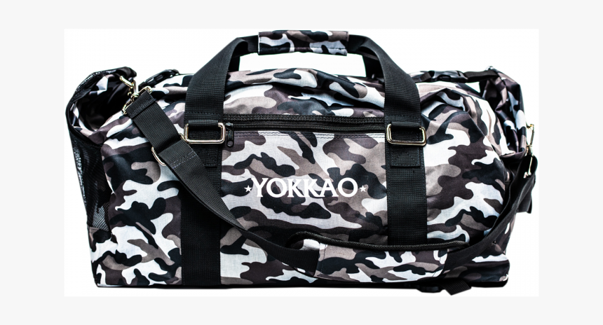 Camo Gym Bag Grey, HD Png Download, Free Download