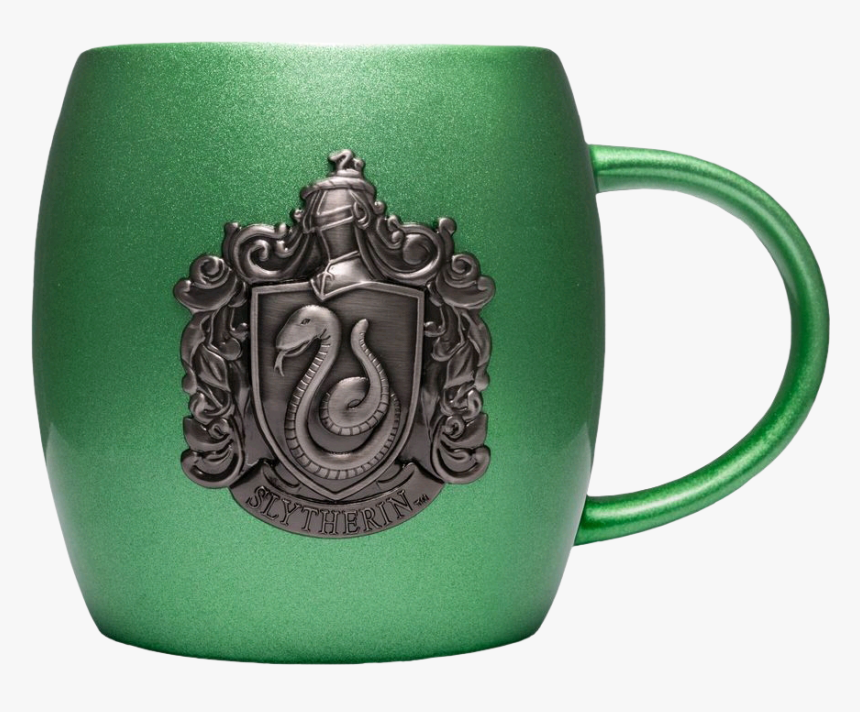 Slytherin Metallic Crest Ceramic Mug - Mug, HD Png Download, Free Download