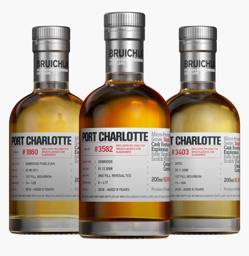 Port Charlotte Mp8 Tasting Kit - Grain Whisky, HD Png Download, Free Download