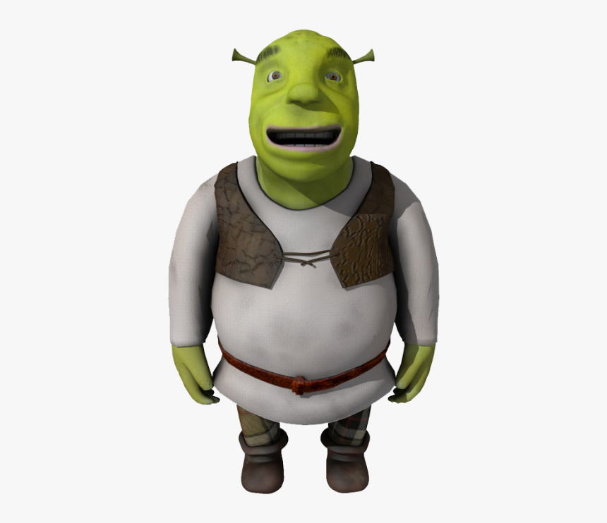Shrek 3d Model Png, Transparent Png, Free Download